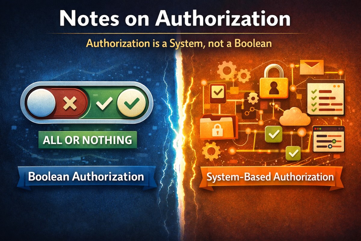 Authorization is a System, Not a Boolean