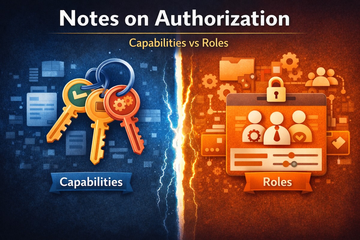 Capabilities vs Roles