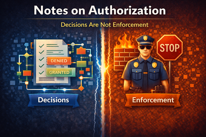 Decisions Are Not Enforcement